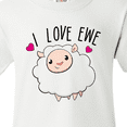 thumbnail image 4 of Inktastic I Love Ewe- cute sheep Youth T-Shirt, 4 of 5