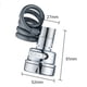 thumbnail image 4 of 2 piezas Extensor de grifo de tres modos para fregadero rotatorio completo en todas las direcciones Ahorro de agua, 4 of 10