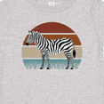 thumbnail image 4 of Inktastic Zebra Safari Animal Sunset Boys or Girls Baby T-Shirt, 4 of 5