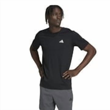 Adidas Essentials Feel Ready Logo Men's Training T-Shirt Black