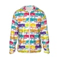 thumbnail image 2 of Lsque Colorful Car UPF 50+ Lightweight Sun Protection Men's Women's Long Sleeve Shirt, Hoodie Performance -3X-Large, 2 of 9