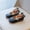 czb# Black333, variant on Huowey Toddler Kids Girls Dress Shoes Elegant Mary Jean Solid Color Pearl Bow Hook And Loop Ankle Strap Flat Sole Stylish Dressy Lightweight Wedding Party Princess Shoes,Black,2-2.5 Years
