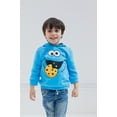 thumbnail image 3 of Sesame Street Cookie Monster Toddler Boys Fleece Pullover Hoodie Infant to Little Kid, 3 of 5