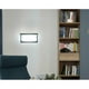 thumbnail image 2 of Lámpara de pared LED para exteriores con sensor de movimiento, 18 W, IP65, impermeable, cuadrada, negra, con control de radar para entrada, pasillo, camino, patio, balcón, garaje, luz blanca, 2 of 4