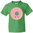 thumbnail image 3 of Inktastic Light Pink Donut Youth T-Shirt, 3 of 5