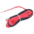 thumbnail image 4 of Cuerda de cabrestante sintética Vehículos de 50 pies Remolque de automóviles Averías Cable de cabrestante de remolque Barco Rojo Zulema Cuerda de correa de remolque, 4 of 7