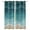 turquoise, variant on Turquoise Waves Blackout Curtains 39 Inches Long, Simple Ombre Abstract Sea Waves Art Thermal Insulated Black Out Curtains, Short Darkening Window Curtain Drapes for Cafe Bedroom 27.5"x39" 2 Panels