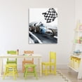 thumbnail image 3 of Stupell Industries Contemporary Dynamic Racecar Driving Canvas Art, 30 x 40, by Christine Simpson Art, 3 of 8