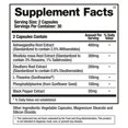 thumbnail image 2 of Adaptogen Supplement w/ Ashwagandha, L-Theanine, Rhodiola, Ginseng | Cortisol Support, Stress Relief, Focus, Mood | 60 Capsules, 2 of 5