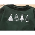 thumbnail image 4 of Sweat-Shirt de Noël pour Enfants Imprimé Arbre de Noël Pull, 4 of 7