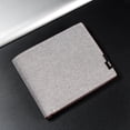 thumbnail image 3 of Cartera de mezclilla sencilla Cartera horizontal de moda Gran capacidad Regalo para múltiples tarjetas, 3 of 5