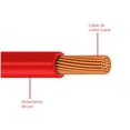 thumbnail image 3 of Cable De Cobre Viakon Thw-ls Calibre 12 Rojo Caja De 100 Mts, 3 of 5