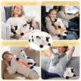 thumbnail image 6 of Cow Heating Pad for Period Cramps Menstrual Pain Relief, Portable Electric Heat Pads USB Powered, Cute Stuff Cow Plush Heated Stuffed Animals Gift, Gifts for Women Teen Girls Birthday Christmas, 6 of 7