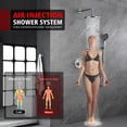 thumbnail image 3 of sumerain Rain Shower System, Brushed Nickel Shower Faucet Set with 10'' Rainfall Shower Head and 3 Settings Handhled Sprayer, 3 of 11