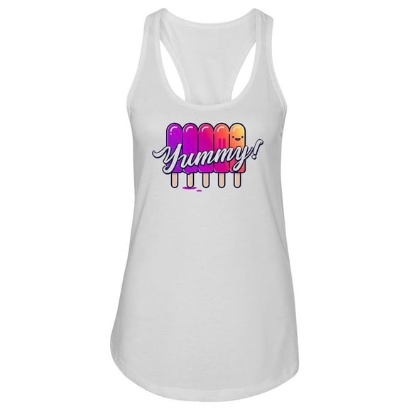 Yummy Popsicles Tank Women -Image by Shutterstock, Female Large