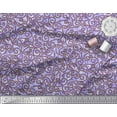 thumbnail image 2 of Soimoi Poly Georgette Fabric Swirl Abstract Print Fabric by The Yard 42 Inch Wide, 2 of 3