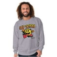 thumbnail image 5 of Retro Old School Arcade Game PACMAN Sweatshirt for Men or Women Brisco Brands L, 5 of 6