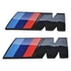 thumbnail image 3 of Insignia Guardabarros Lateral Emblema Brillante para M Sport Color 2 Uds., 3 of 6