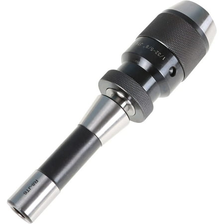 

Heavy Duty Drill Chuck 1/32 Inch to 5/8 Inch Keyless Drill Chuck with R8-JT6 Shank Adapter for CNC Drill Presses or Lathes Spindle