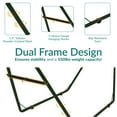 thumbnail image 5 of Sunnydaze 550 lb Powder-Coated Steel Universal Hammock Stand - Green, 5 of 16