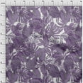 thumbnail image 4 of oneOone Polyester Spandex Purple Fabric Leaves Sewing Material Print Fabric By The Yard 56 Inch Wide, 4 of 4