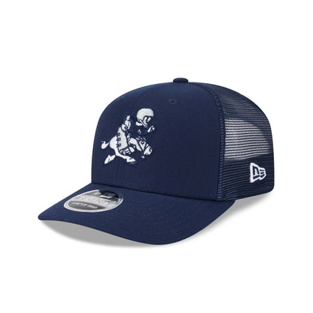 Men's-New Era  Navy Dallas Cowboys 9SEVENTY Stretch-Snap Trucker Hat
