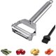 thumbnail image 1 of Stainless Steel Peeler, Vegetable Peeler, Fruit Peeler for Vegetables, Carrot, Fruit, Potato Peeler with Sharp Blade, 1 of 4