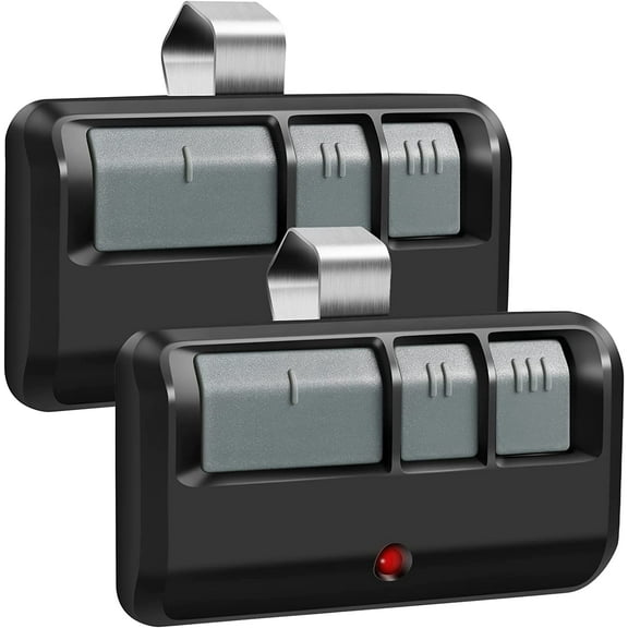 NEI 2 Replacement for Liftmaster Chamberlain Sears Craftsman 893MAX Garage Door Opener Remote 2 Pack