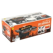 Blackstone Adventure Ready Outdoor Griddle, 2-Burner 28 Propane Flat Top Grill with Flex-fold Legs, Gray