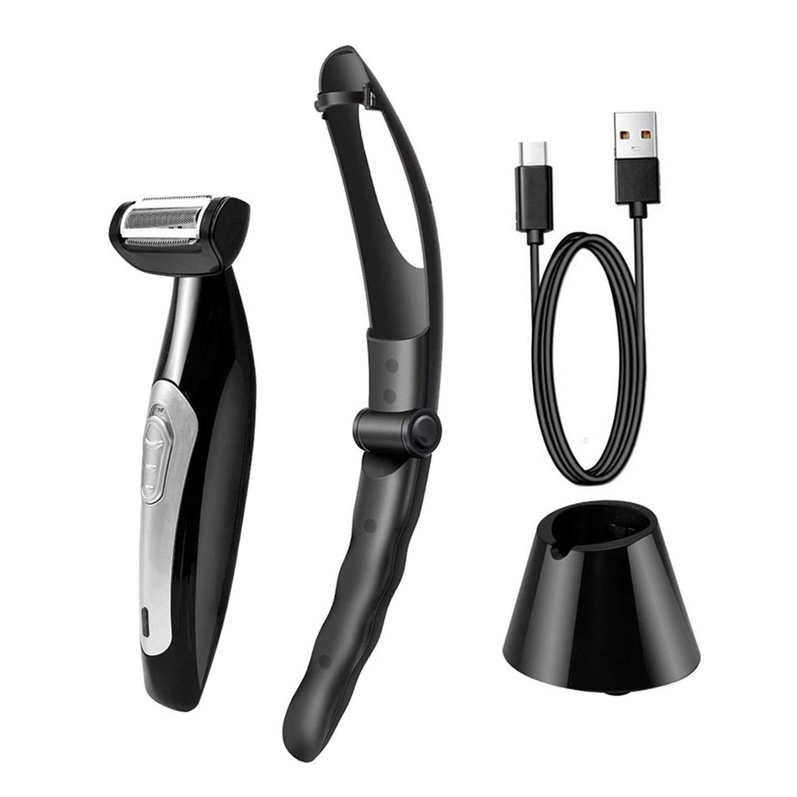 Stgfyxgs Back Hair Removal Wet and Dry Using Ergonomic Handle Remoavble Body Grooming