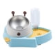 thumbnail image 1 of Cuenco Doble Gloria Dispensador de Agua y Comida para Mascotas Azul, 1 of 9