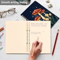 thumbnail image 6 of joogoo A5 Spiral Journal Notebook Mushroom Floral Night College Ruled Notebooks 8.3" x 5.7" 2 PCs, 6 of 8