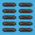 thumbnail image 2 of Renovators Supply Cabinet Handles 5.24" Black Wrought Iron Pull Handle Antique Colonial Birdcage Style Drawer and Dresser Door Handles w/Screws Pack of 10, 2 of 8