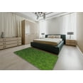 thumbnail image 4 of Ahgly Company Indoor Rectangle Patterned Deep Emerald Green Novelty Area Rugs, 4' x 6', 4 of 6