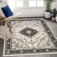 thumbnail image 5 of 6.5'x10' hallway carpet runner big carpet for living room area rug washable arrel speckled wool-blend area rug bohemian area rug, 5 of 10