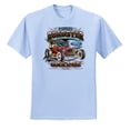thumbnail image 2 of Wild Bobby, Ford Retro T-Bucket Roadster 1923 Vintage Garage Motors, Cars and Trucks, Men Graphic Tee, Light Blue, Large, 2 of 4