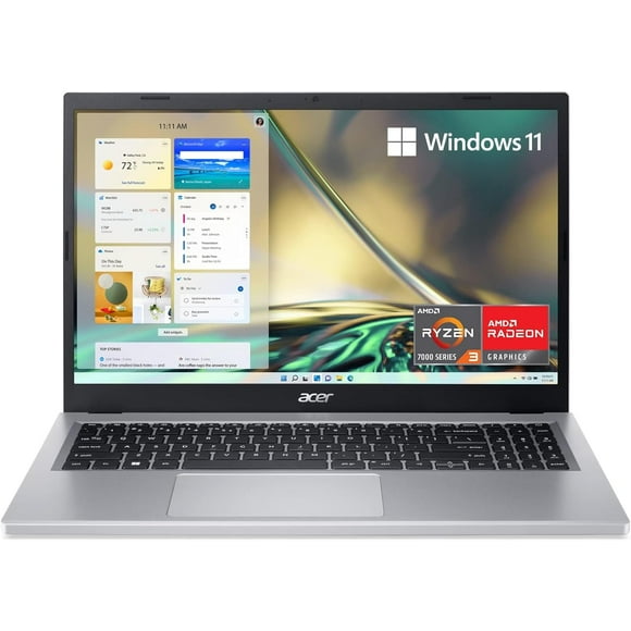 Acer Aspire 3 15.6" AMD Ryzen 5 7520U 8GB 512GB Radeon Graphics Windows 11 Silver
