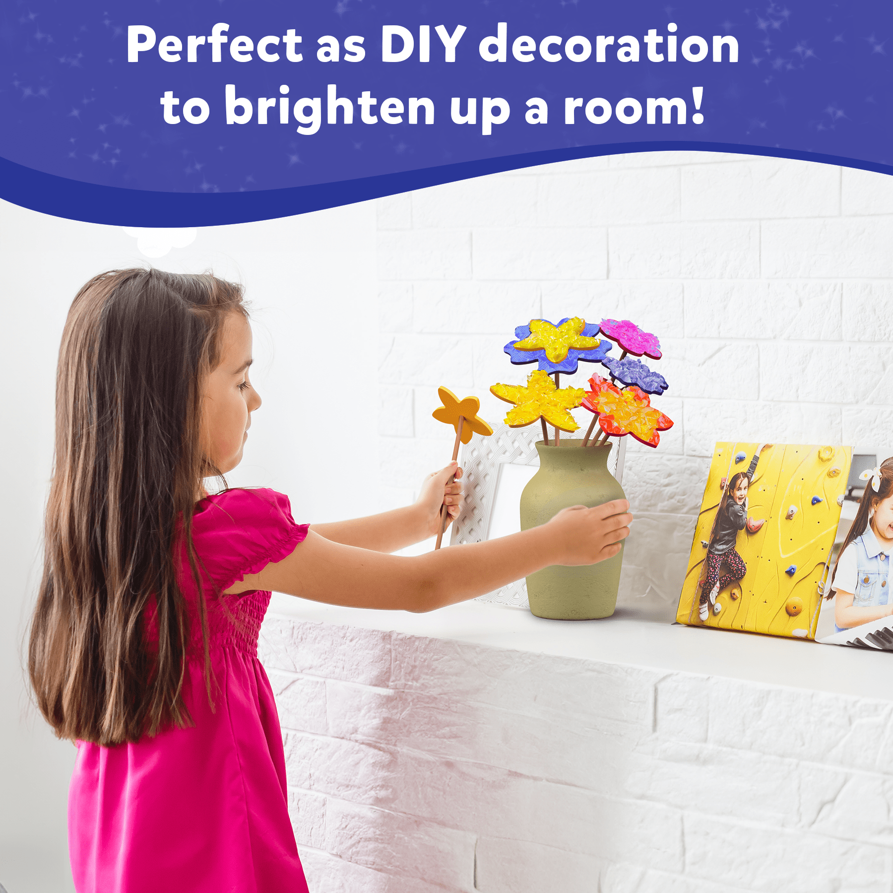Skillmatics Poke in Art, Flower Bouquet, Creative Activity Sets for Kids, Mess-Free, DIY Craft Kit, Ages 4 to 9
