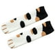 thumbnail image 5 of sweethay 2 uds calcetines bonitos para mujer dibujos animados gato pata invierno Coral vellón terciopelo grueso hogar cálido calcetines para Type2 NO2, 5 of 6