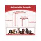 thumbnail image 2 of 1pc Pet Dog Cat Car Seat Belt, Headrest Restraint Harness, Adjustable Safety Rope, Car Seatbelt, For Medium & Small Breed Dogs, 2 of 5
