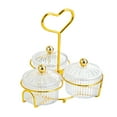 thumbnail image 4 of Recipiente para Servir Dulces Macarena Bandeja de Aperitivos con Tapa, 4 of 8