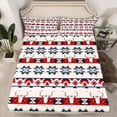thumbnail image 2 of Feelyou Tribal Boho Aztec Queen Sheet Sets, Rustic Sheep Skull Bed Set, 4pcs, 2 of 7