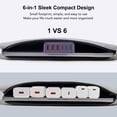 thumbnail image 4 of Cargador rápido USB C, 100 W, GaN, 6 puertos, estación de carga BREEKET, 4 of 8