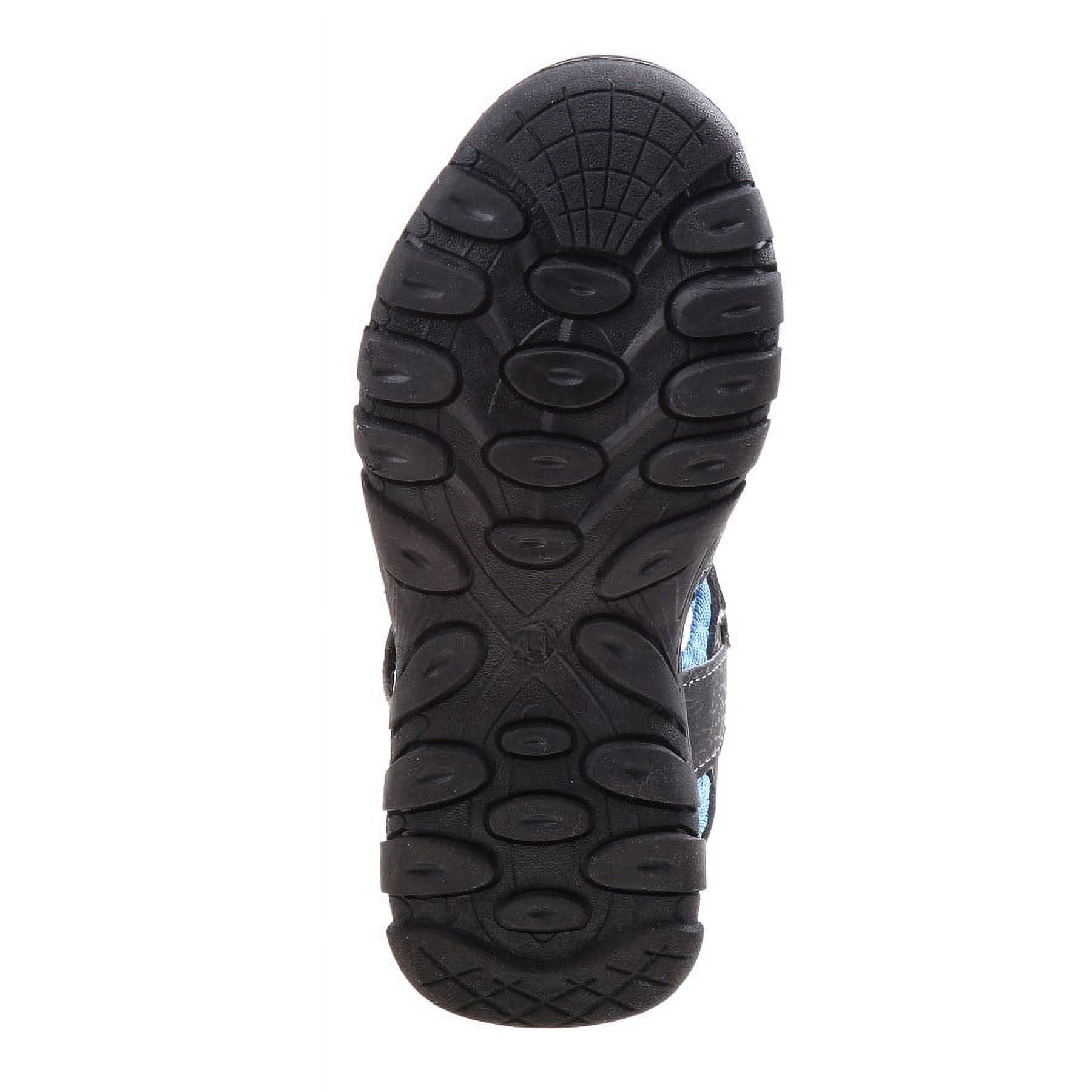Rugged Bear Boy Closed Toe Kids Sport Sandals, Black Blue, 1