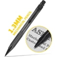 thumbnail image 6 of 1.3 MM Mechanical Pencil, Weatherproof 2B Dark Lead, Heavy Duty Mechanical Pencil Woodworking Pencils with 20 Lead Refills and 4 Erasers, for Outdoor Marking Drafting Drawing Sketching$$Office, 6 of 8