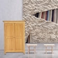 thumbnail image 3 of 1/12 Handcrafted Miniature Wardrobe Furniture Bedroom Decor Craft Accessories -, 3 of 8