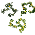 thumbnail image 3 of 6.5ft Artificial Lemons Garland - Faux Lemons Vine with Greenery, Realistic Fruit Garland for Home, Garden, Wedding, Party & Christmas Decor | Fake Lemon Wreath for Hanging Decoration(2PCS), 3 of 5