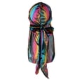 thumbnail image 4 of Gorro de Quimioterapia Sombrero de Cáncer Brilnte Turbante de Musulmán de Cabeza para Mujer Hombre Púrpura Baoblaze Unisex Long Tail Cap, 4 of 8