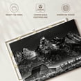 thumbnail image 6 of Elephant Stock Mountainside Moulton Barn Wall Art - Horizontal Canvas Wall Art - Living Room Wall Decor - Nature Canvas - Gray And Black Decor - 51" x 34", 6 of 8