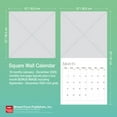 thumbnail image 5 of Boston Terriers 2025 12 X 24 Inch Monthly Square Wall Calendar Plastic-Free, (Paperback), 5 of 9